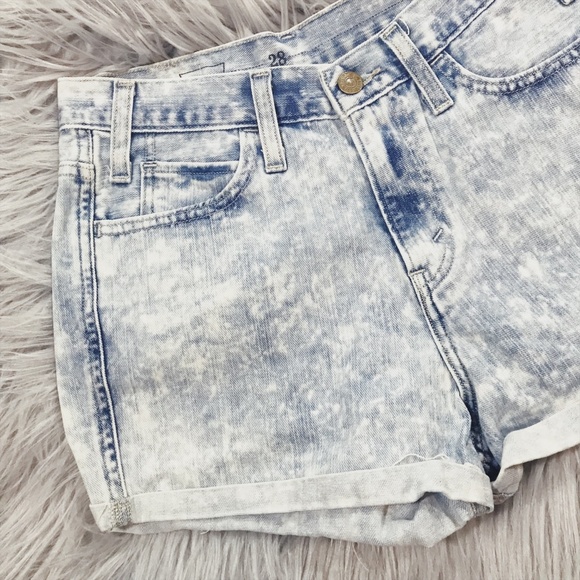 LEVI Strauss Denim High Rise Shorts - Picture 2 of 6